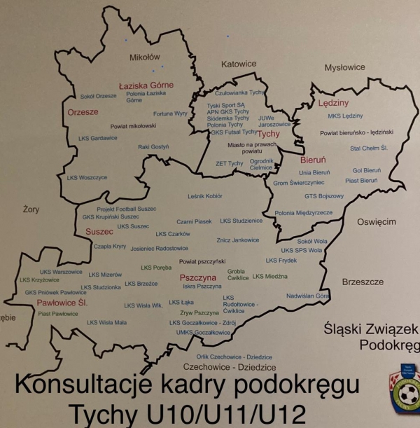 Konsultacje podokręgu Tychy U10/U11/U12