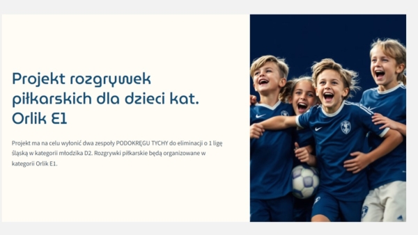 Rozgrywki E1 runda wiosenna